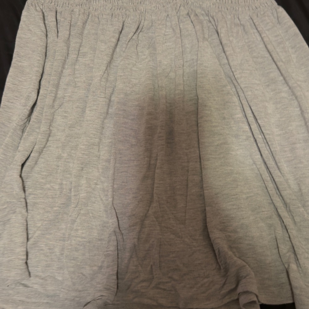 Gray Women's tube top